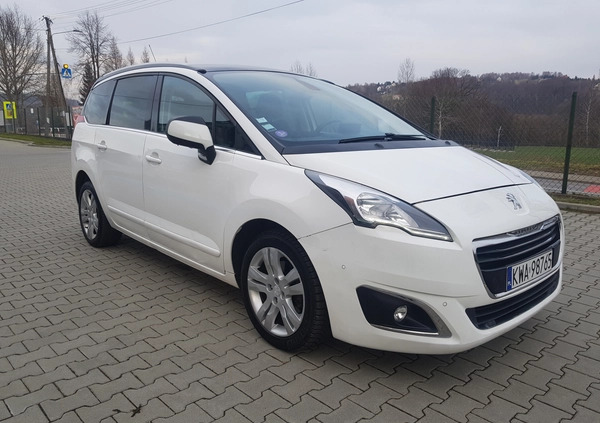 Peugeot 5008 cena 35500 przebieg: 182000, rok produkcji 2014 z Płoty małe 742